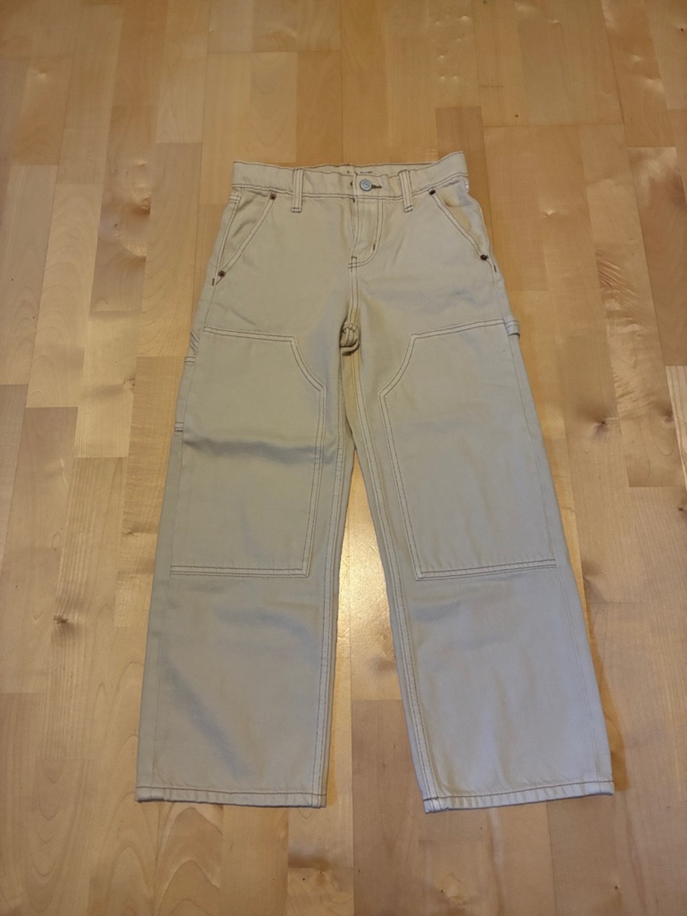 Old Navy Tan Cargo Utility Pants Youth